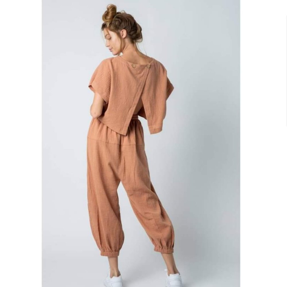 Open Back Romper